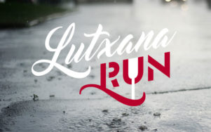 Diseño de logotipo Lutxana Run